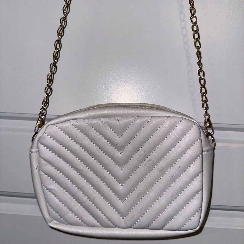 White small crossbody bag